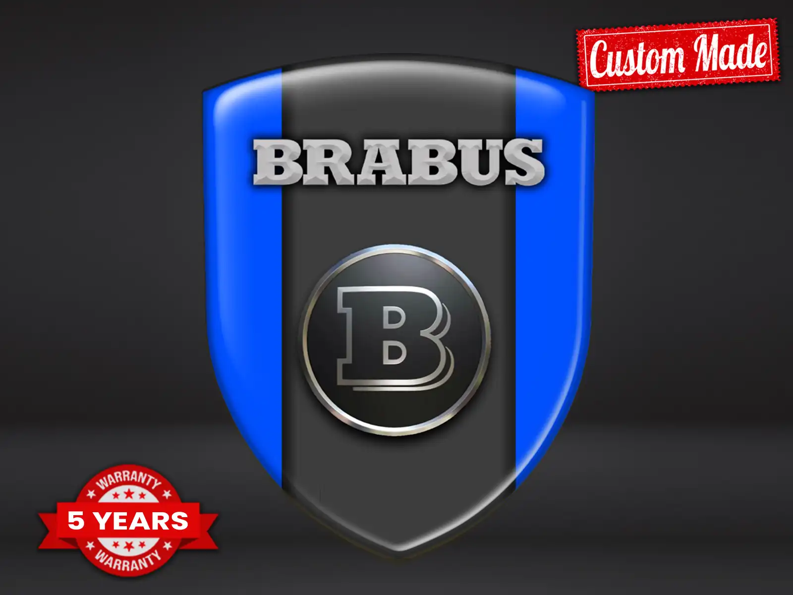 Brabus Autosticker Premium Stern Exklusiv Design